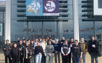 Les BTS ERPC au salon C!Print